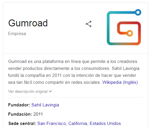 Guía para vender en Internet usando Gumroad