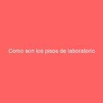 Como son los pisos de laboratorio