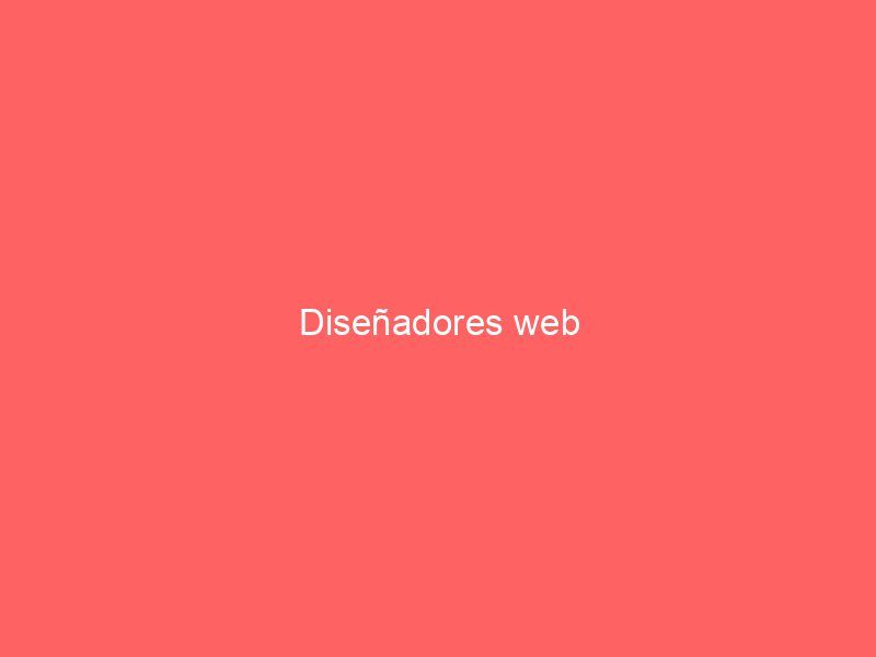 Diseñadores web