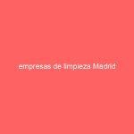 empresas de limpieza Madrid