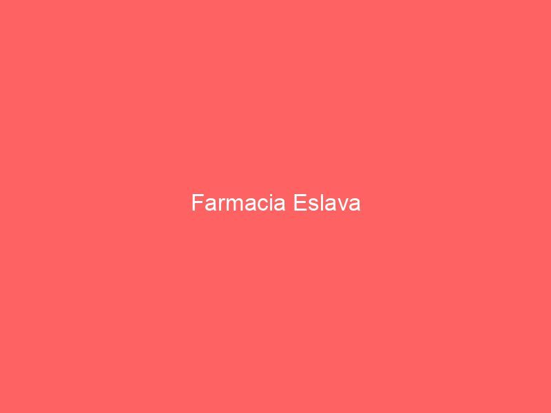 Farmacia Eslava