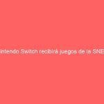 Nintendo Switch recibirá juegos de la SNES