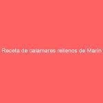 Receta de calamares rellenos de Marín