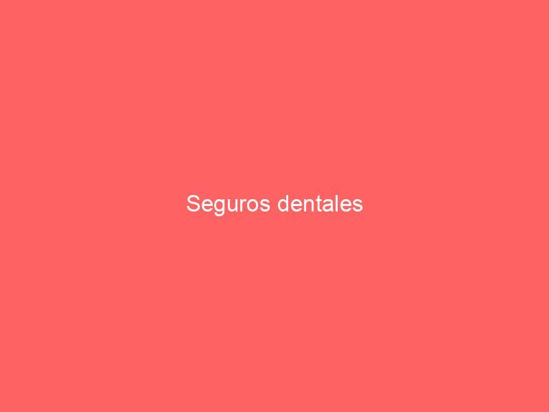 Seguros dentales