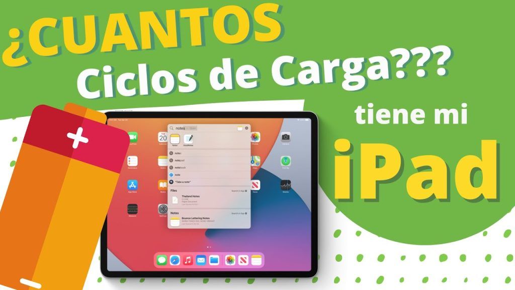 Guía Completa: Verifica la Salud y los Ciclos de Carga de la Batería de tu iPad