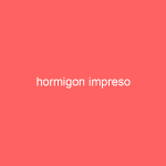 hormigon impreso