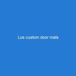 Los custom door mats