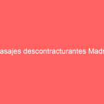 Masajes descontracturantes Madrid