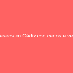 Paseos en Cádiz con carros a vela