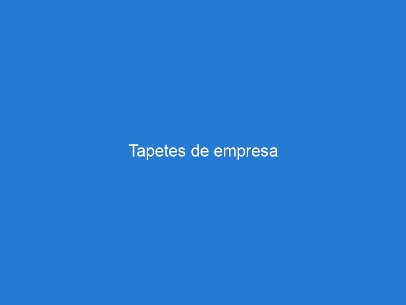 Tapetes de empresa