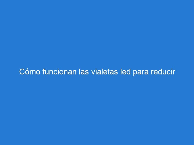 Cómo funcionan las vialetas led para reducir accidentes en las carreteras