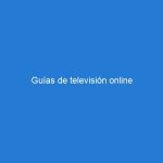 Guías de televisión online