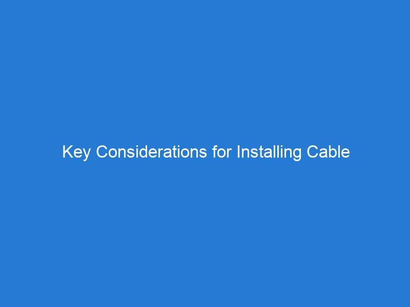 Key Considerations for Installing Cable Protectors at Outdoor Events