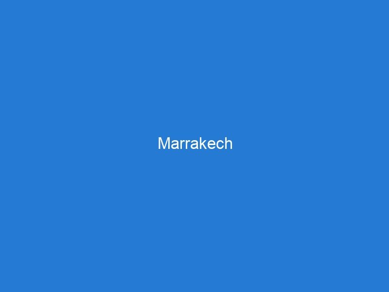 Marrakech