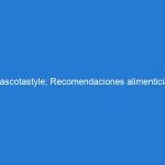 Mascotastyle; Recomendaciones alimenticias